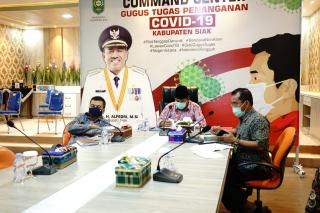 Pemkab Siak Tanoto Foundation Vidcon Bersama Kemendikbud RI, Bahas Persiapkan New Normal Pendidikan